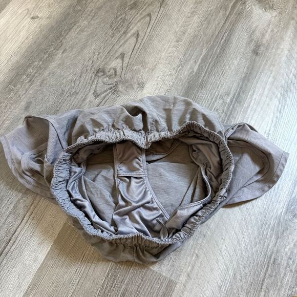 NIKE Dri Fit Running Shorts Lined Gray Small Athleisure Workout - Picture 11 of 12